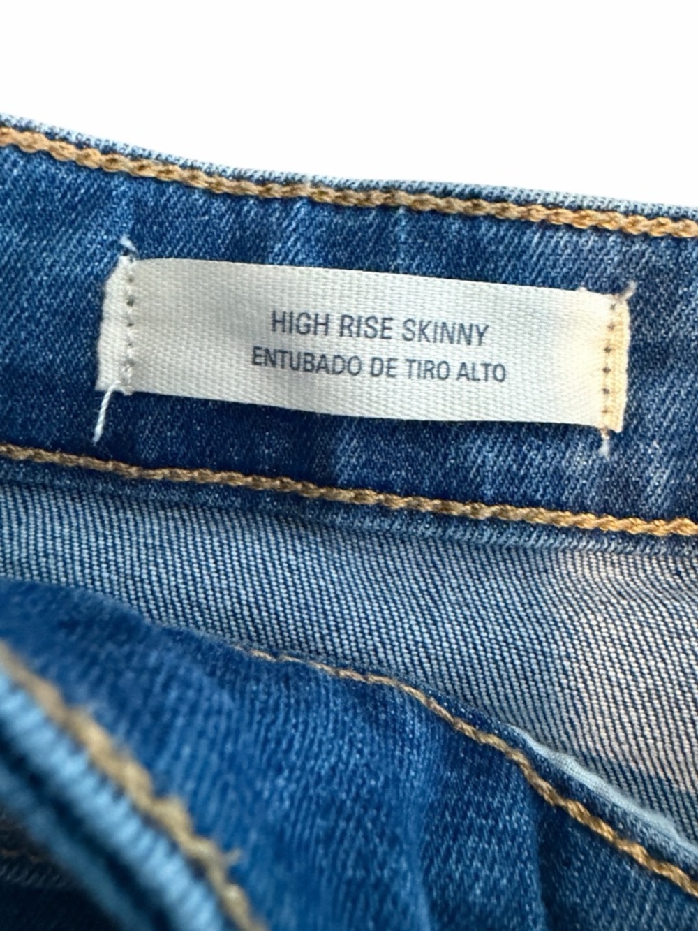 Universal Thread Light Blue Patchwork Skinny Jean… - image 4